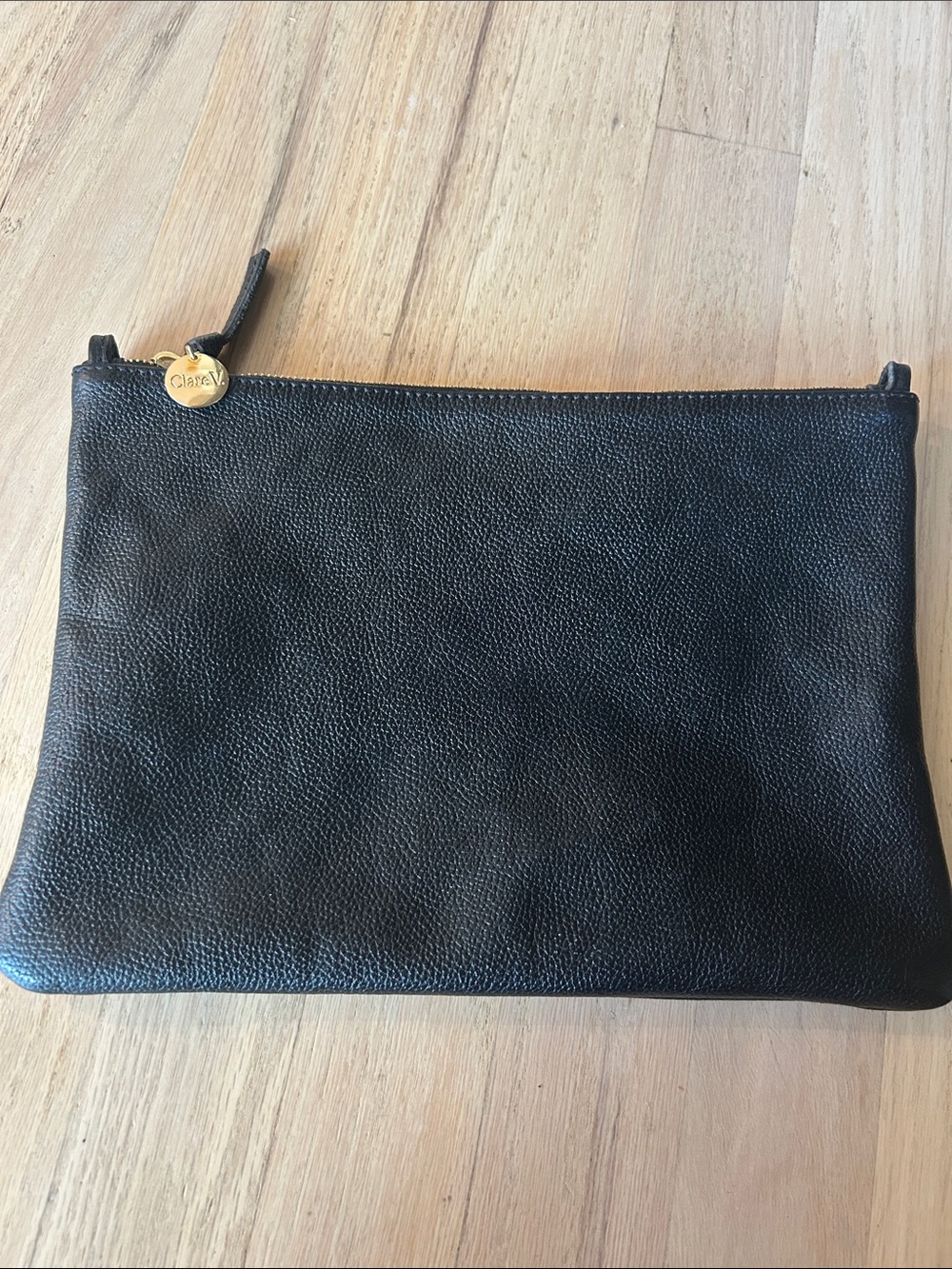 Clare V — Flat Clutch W/ Tabs — Petit Caviar - Picture 7 of 15